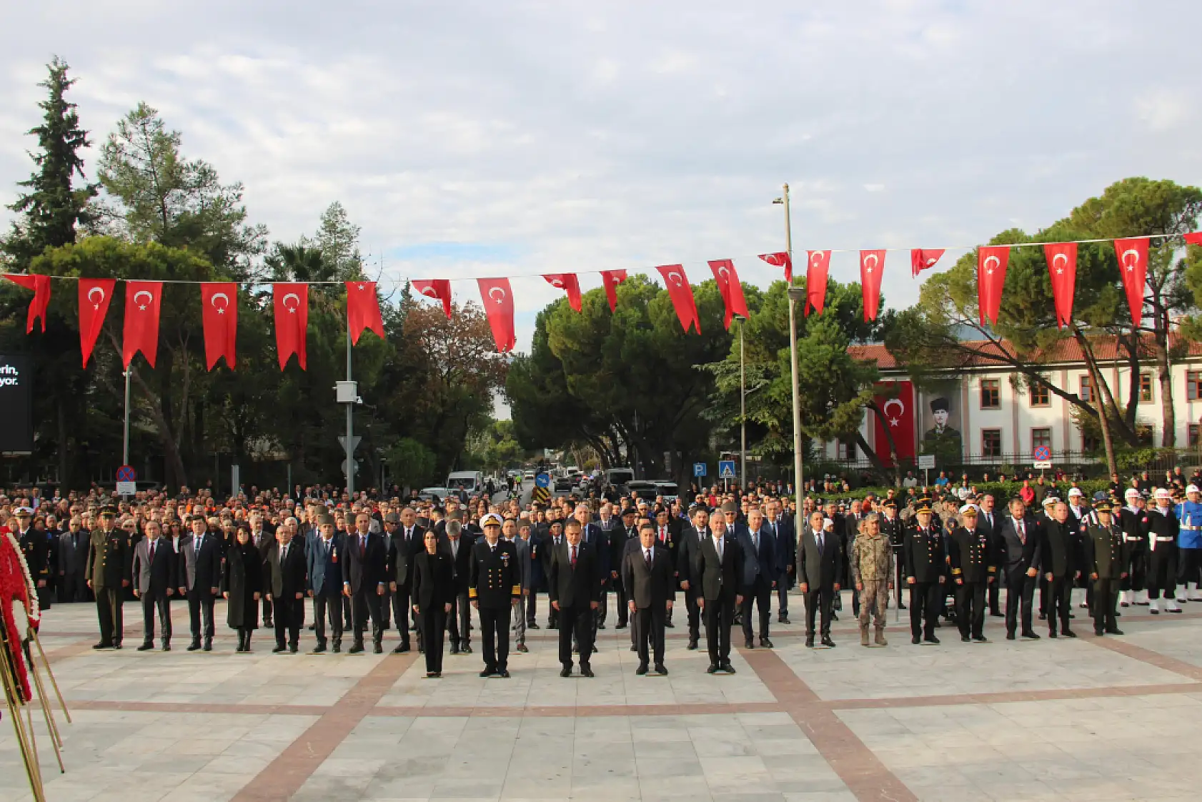 Muğla'da Atatürk törenlerle anıldı