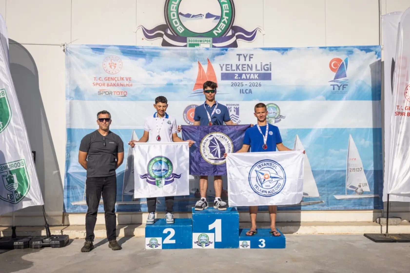 TYF Yelken Ligi Ilca 2. ayak yıldızlar kupası Bodrum'da sona erdi