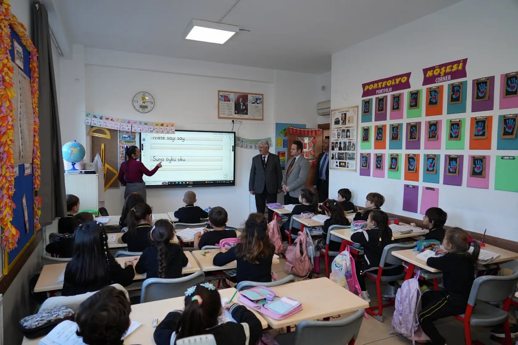 Milli Eğitim Müdürü Çay, Muğla Teknoloji Kolejinde incelemelerde bulundu