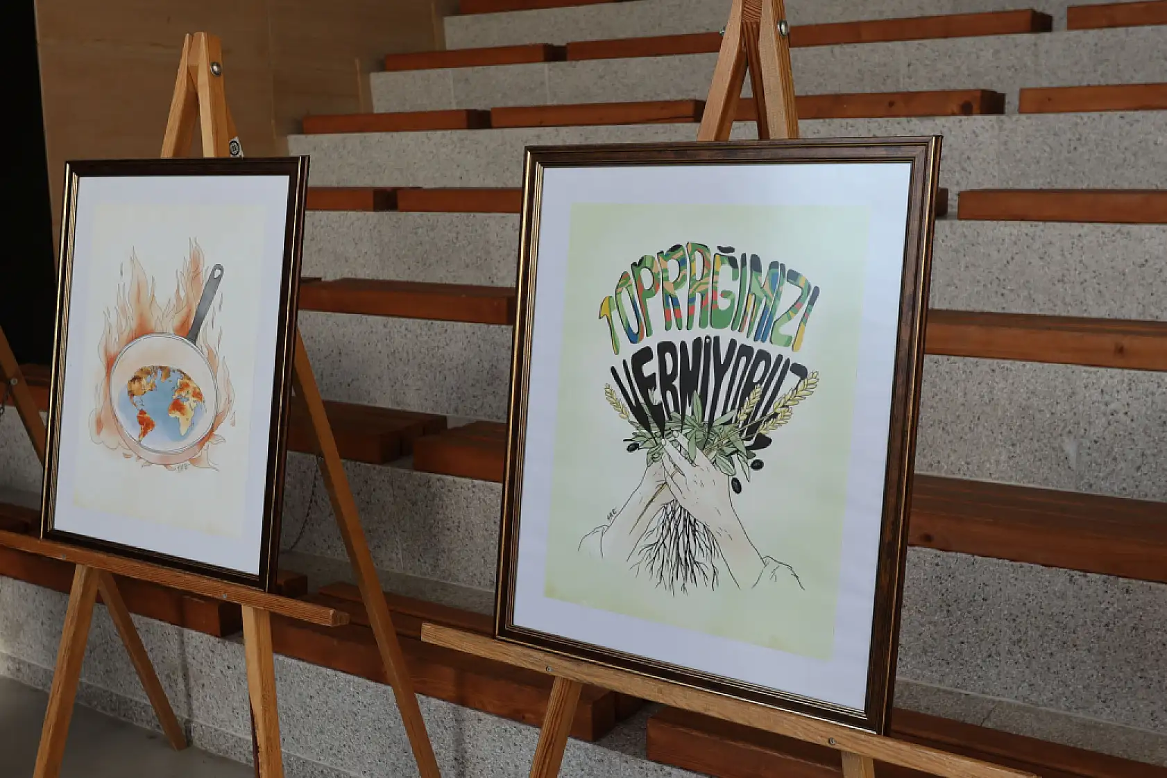 'Bir Başka Yolculuk Gerek Bize' Sergisi Muğla'da Sanatseverlerle Buluştu