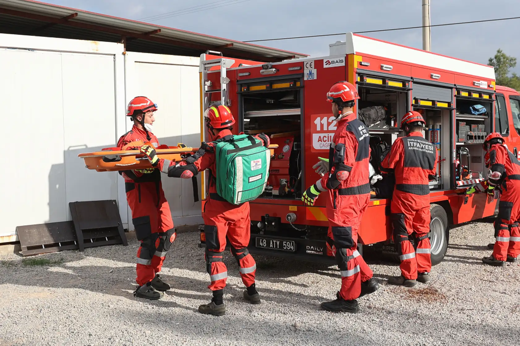 Muğla Büyükşehir İtfaiyesi Afetlere Hazırlıkta Bir Adım Daha Attı