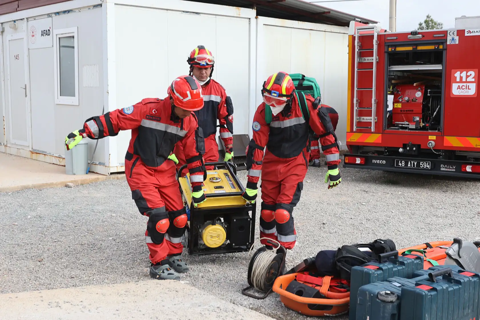 Muğla Büyükşehir İtfaiyesi Afetlere Hazırlıkta Bir Adım Daha Attı