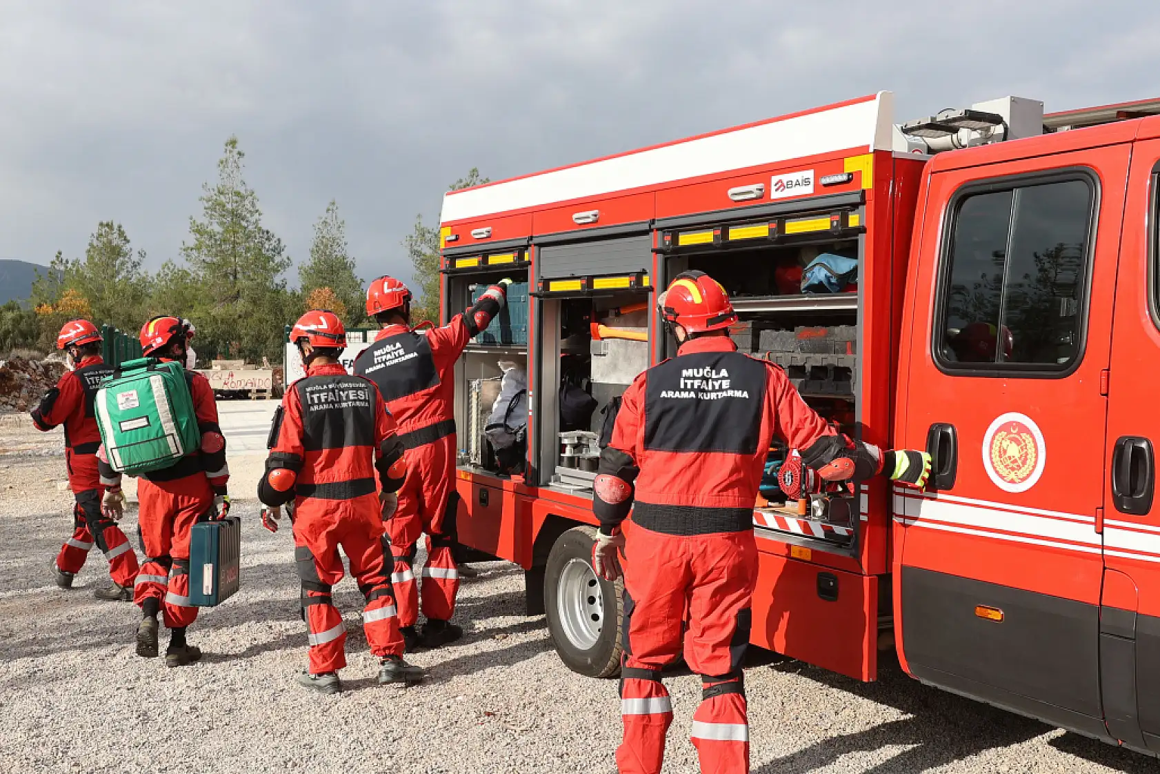 Muğla Büyükşehir İtfaiyesi Afetlere Hazırlıkta Bir Adım Daha Attı