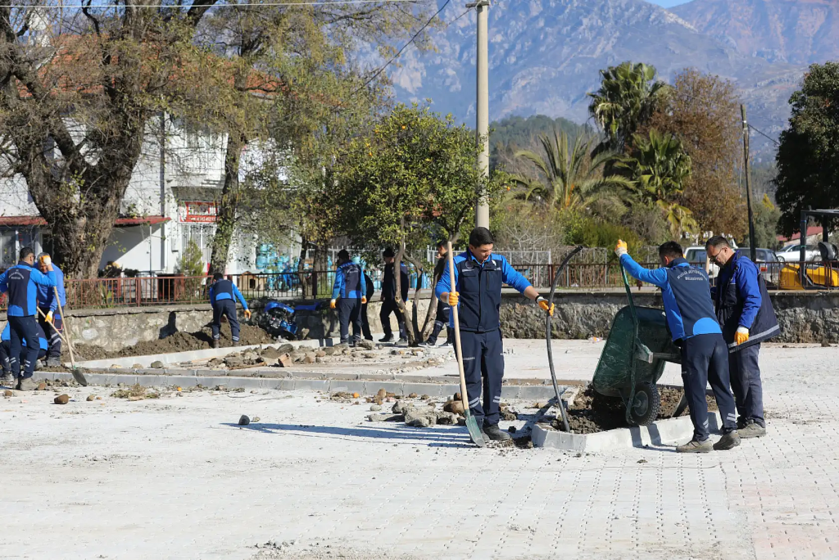 Muğla Büyükşehir'den Beyobası'na modern dokunuş