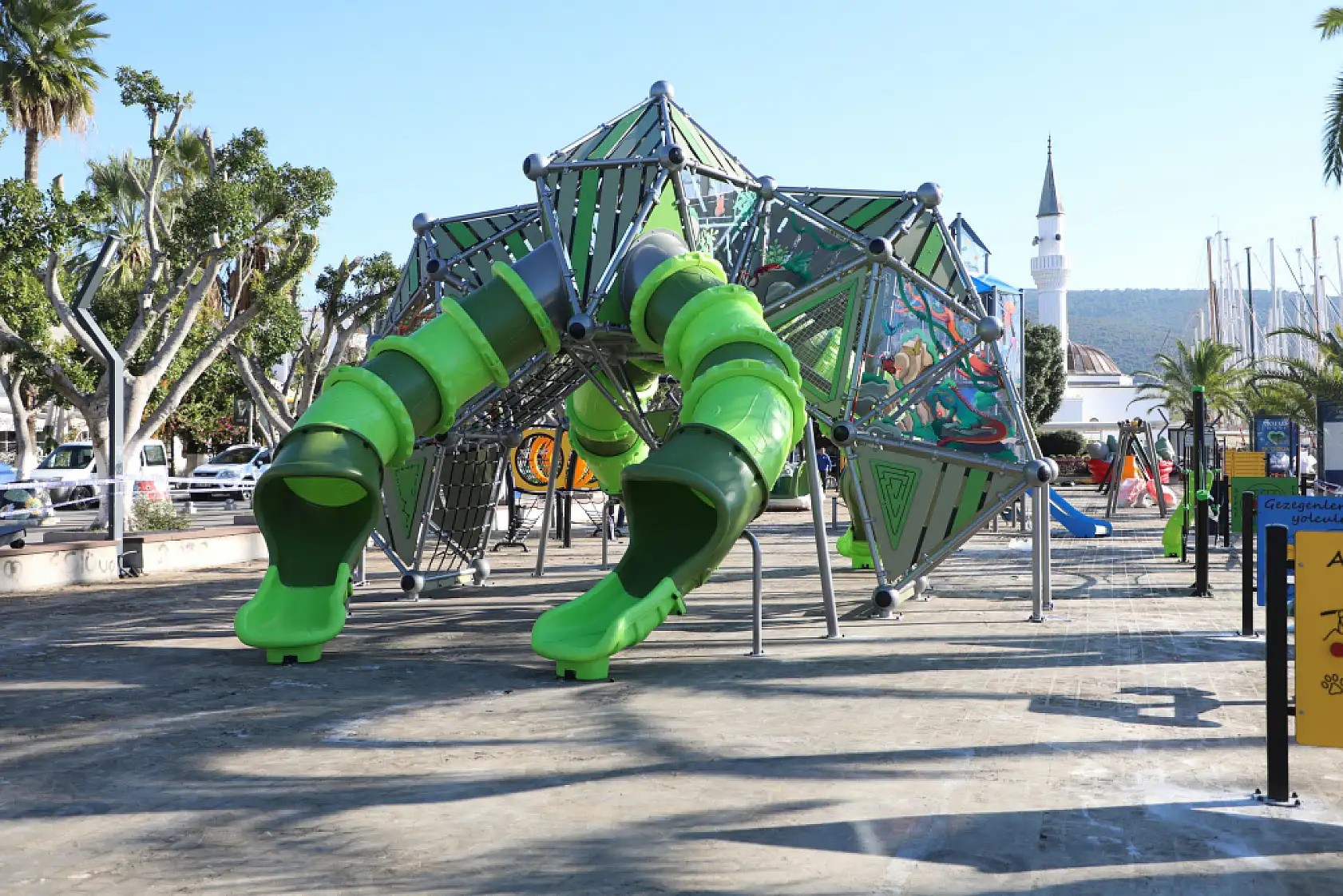Muğla Büyükşehir'den Bodrum'un Kalbine Gelişim Odaklı Oyun Alanı