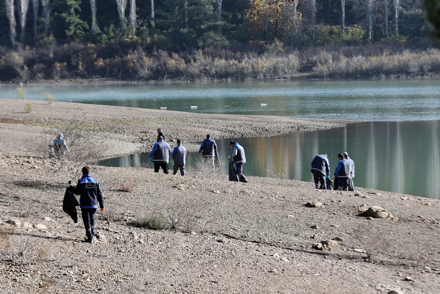 Muğla Büyükşehir'in Temizlik Seferberliği Ula Göleti'nden Başladı