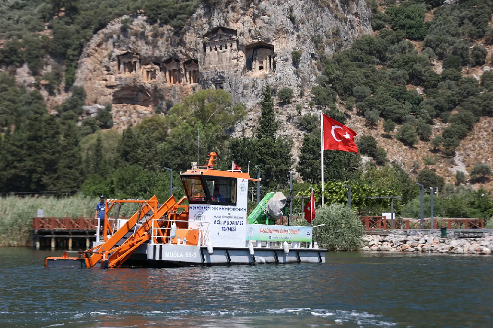 Caretta Caretta'lara Mavi Koruma MUĞLA BB-3 Görevde