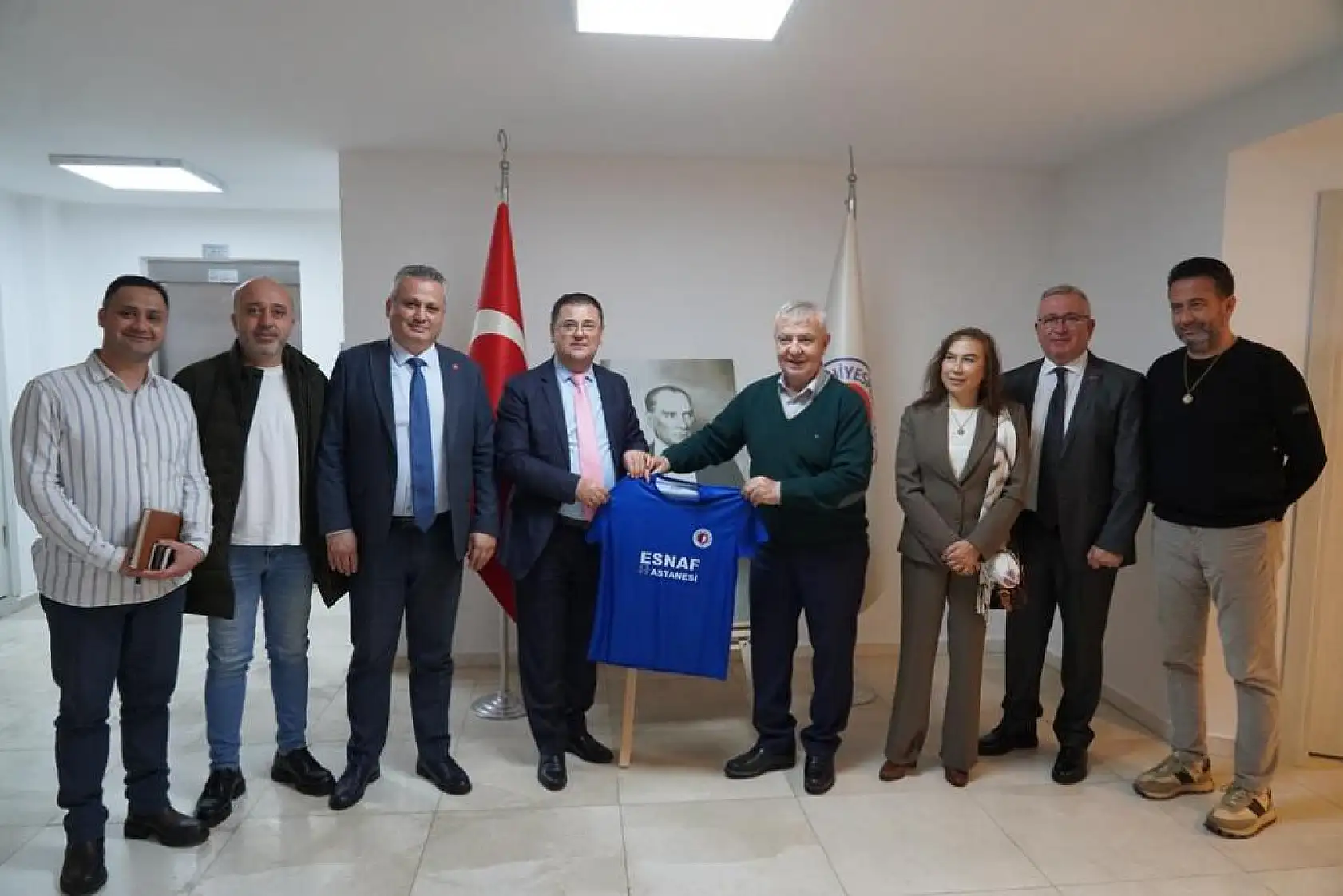 Başkan Tokat Fethiye'de ziyaretlerde bulundu