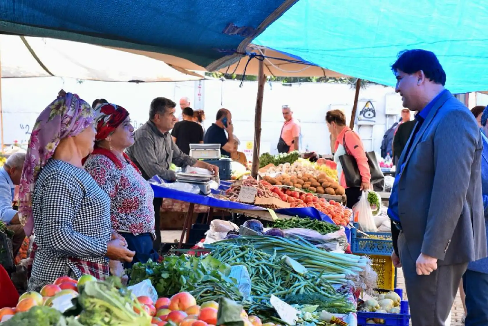Karaca'dan Cuma Pazarı Ziyareti