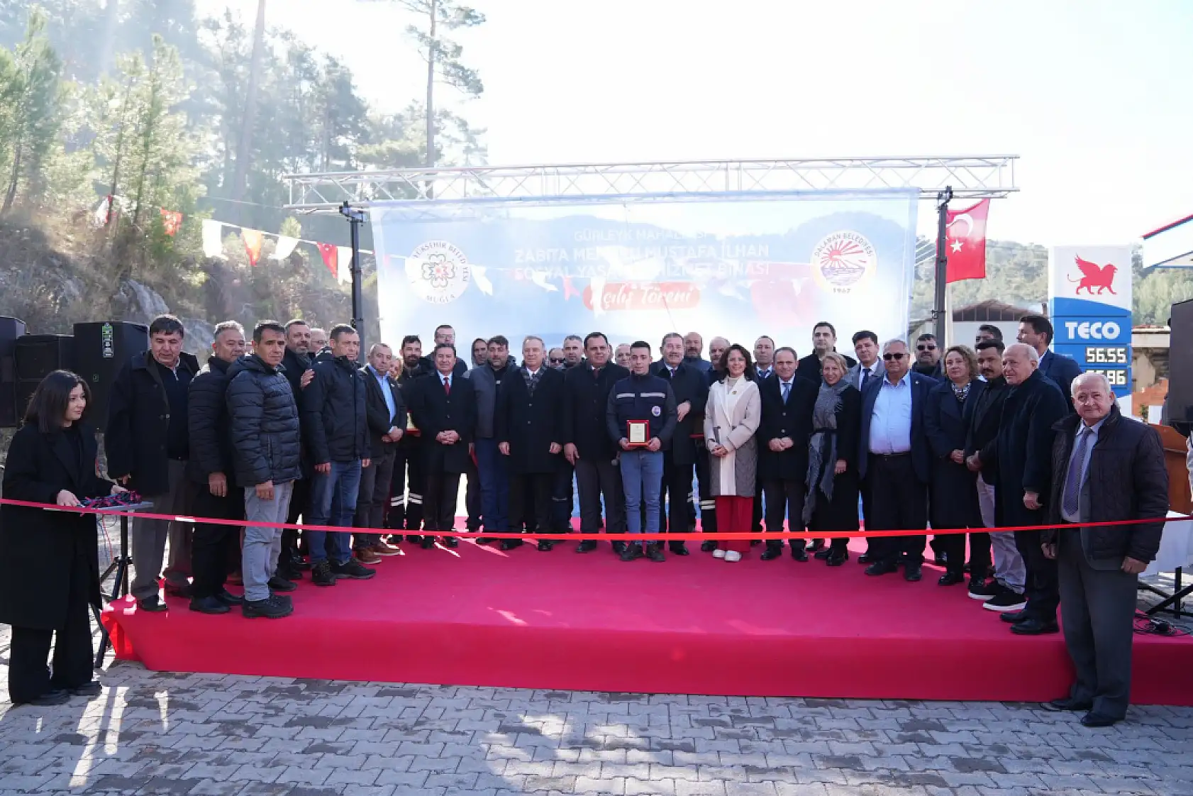 Dalaman'da Zabıta Memuru Mustafa İlhan Sosyal Yaşam ve Hizmet Merkezi Açıldı