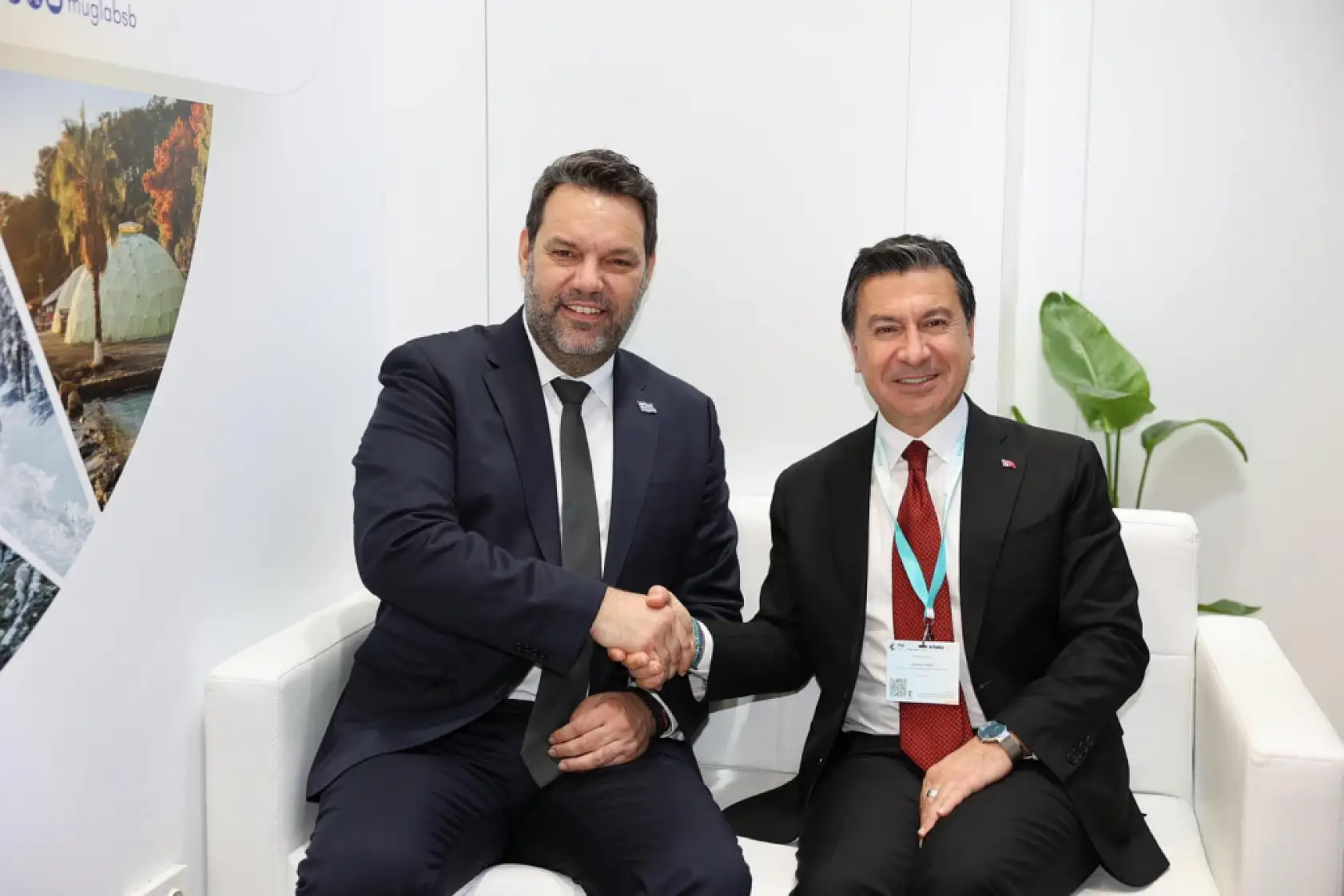Başkan Aras ITB Berlin Turizm Fuarı İçin Almanya'da