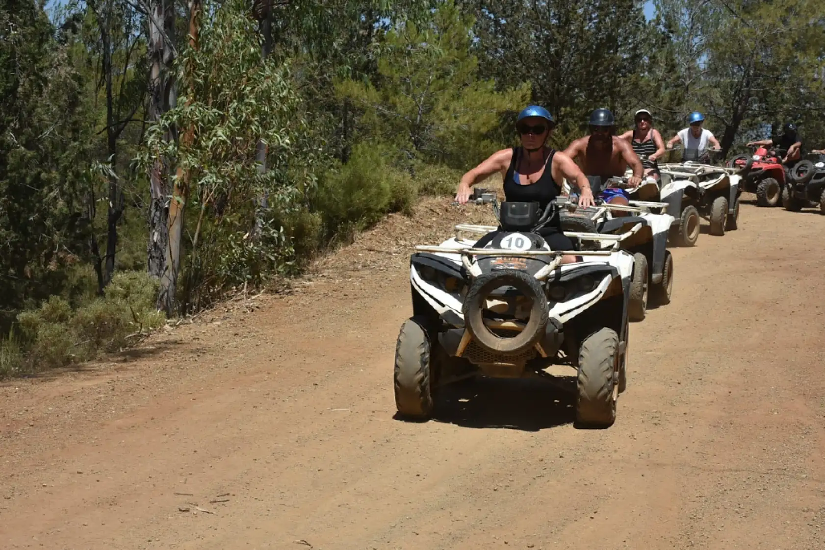 Fethiye ve Seydikemer'de ATV Turlarına Yoğun İlgi