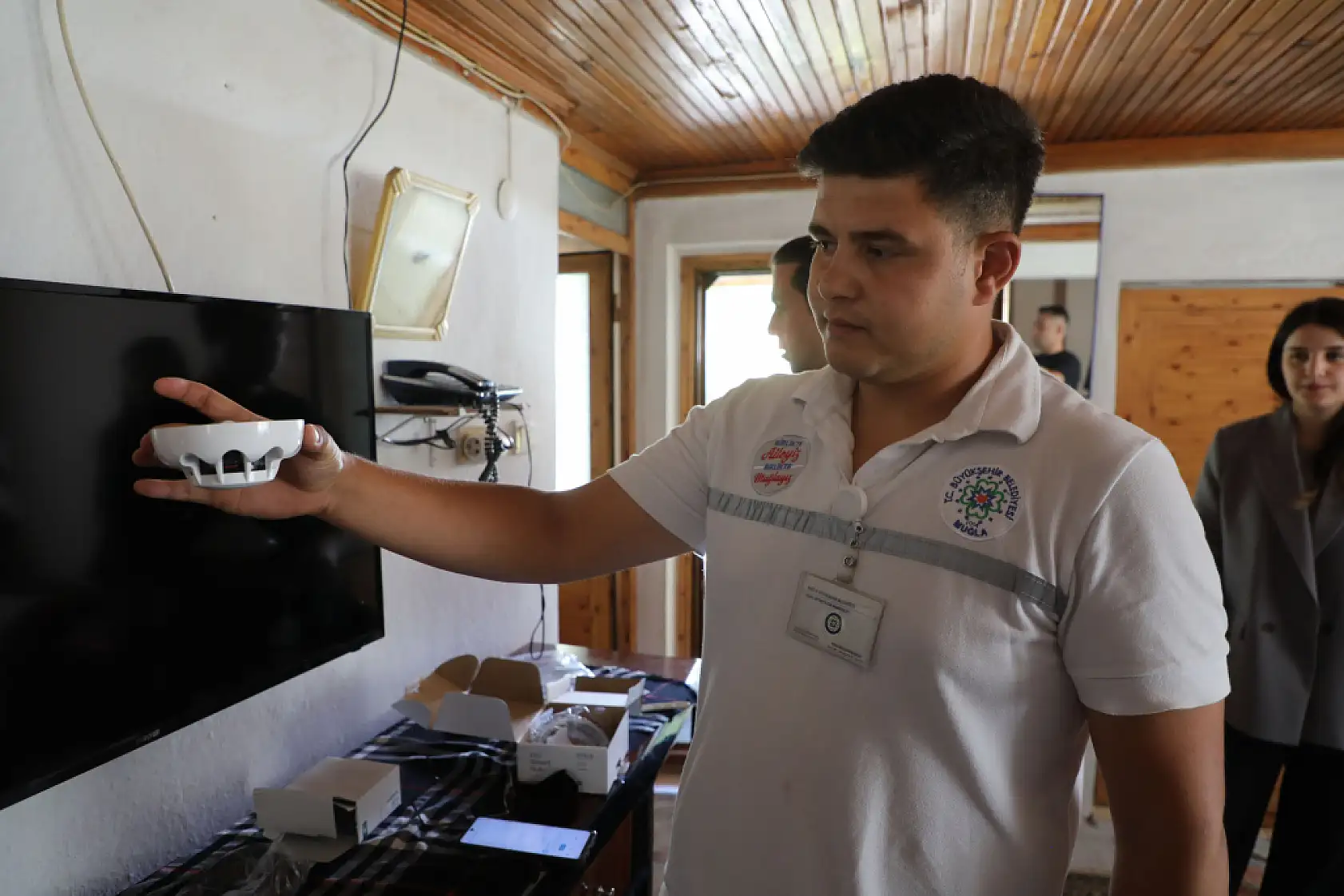 Muğla'da yaşayan yaşlılar için hayat kurtaran sistem