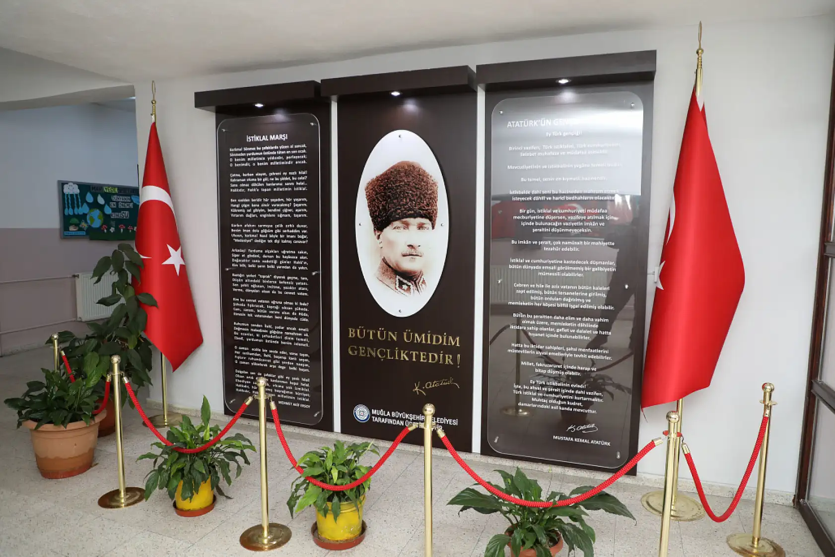 Okullara Muğla Büyükşehir desteği