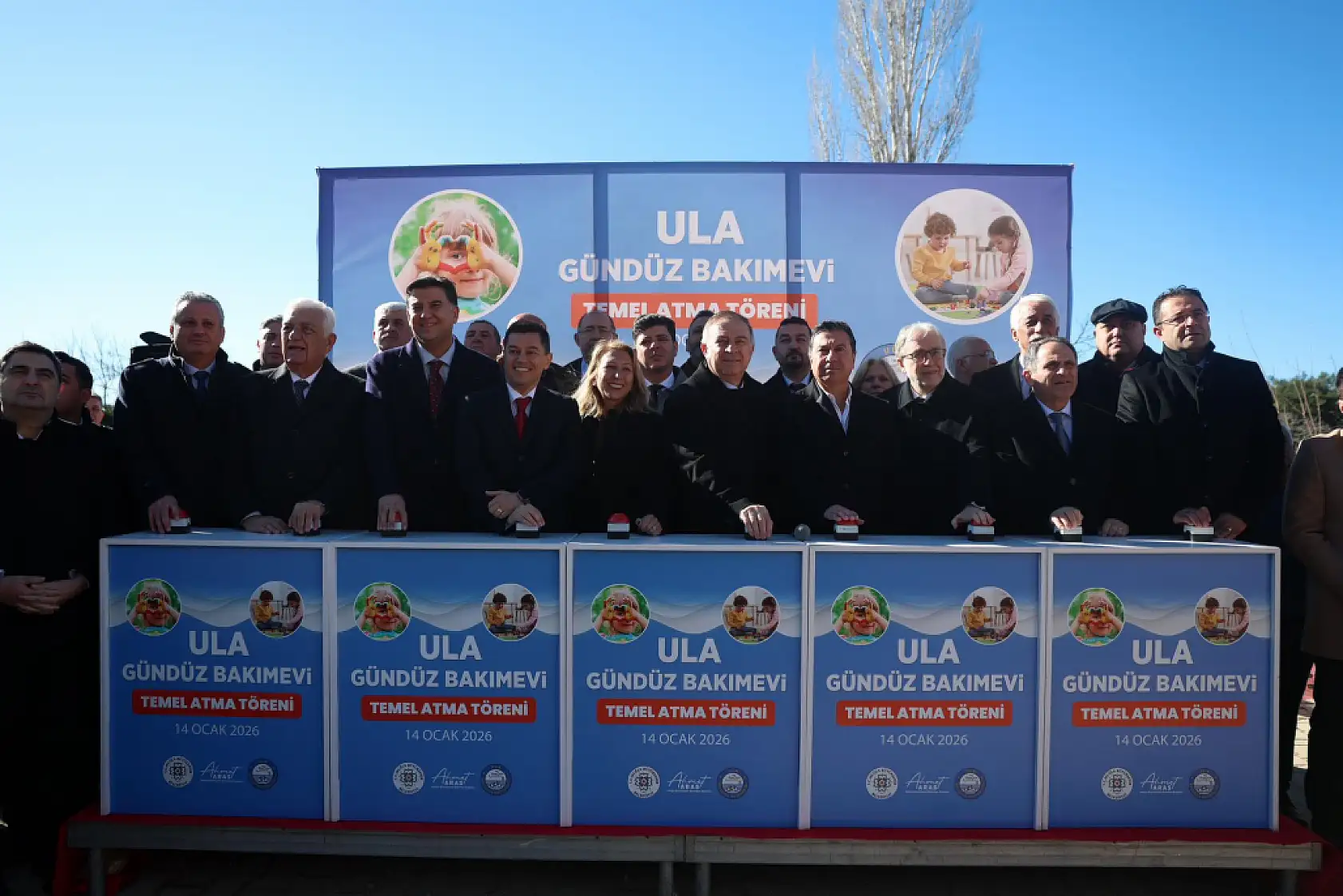 Ula'da Gündüz Bakımevi'nin Temeli Atıldı