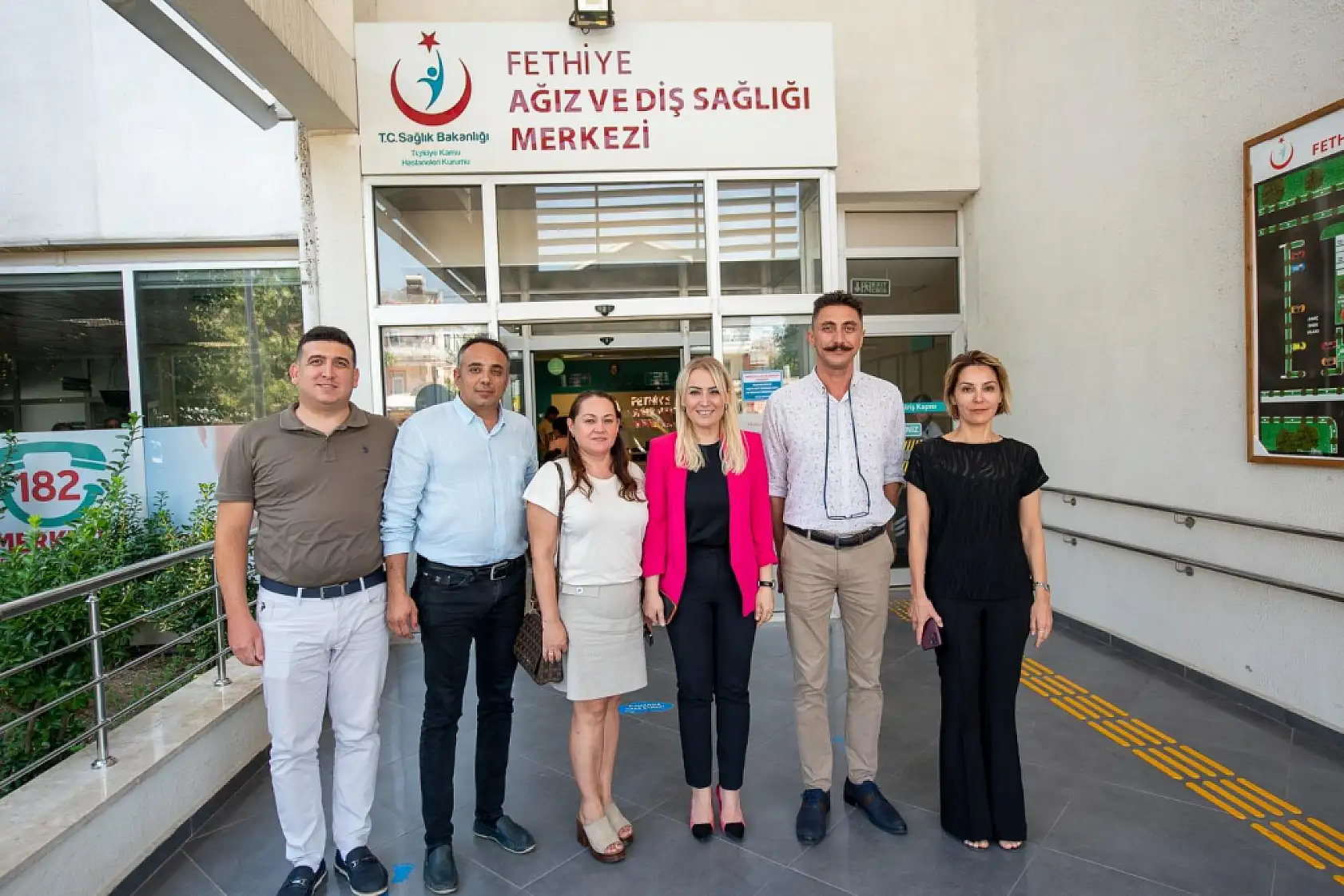 Muğla İl Sağlık Müdürü Akça'dan Fethiye Ağız ve Diş Sağlığı Merkezi'ne Ziyaret