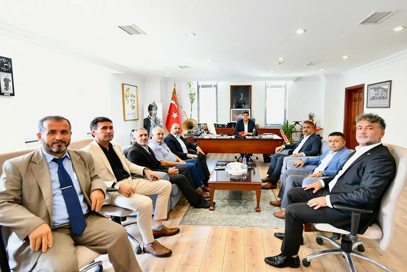 Başkan Karaca'ya Bir Dizi Ziyaret