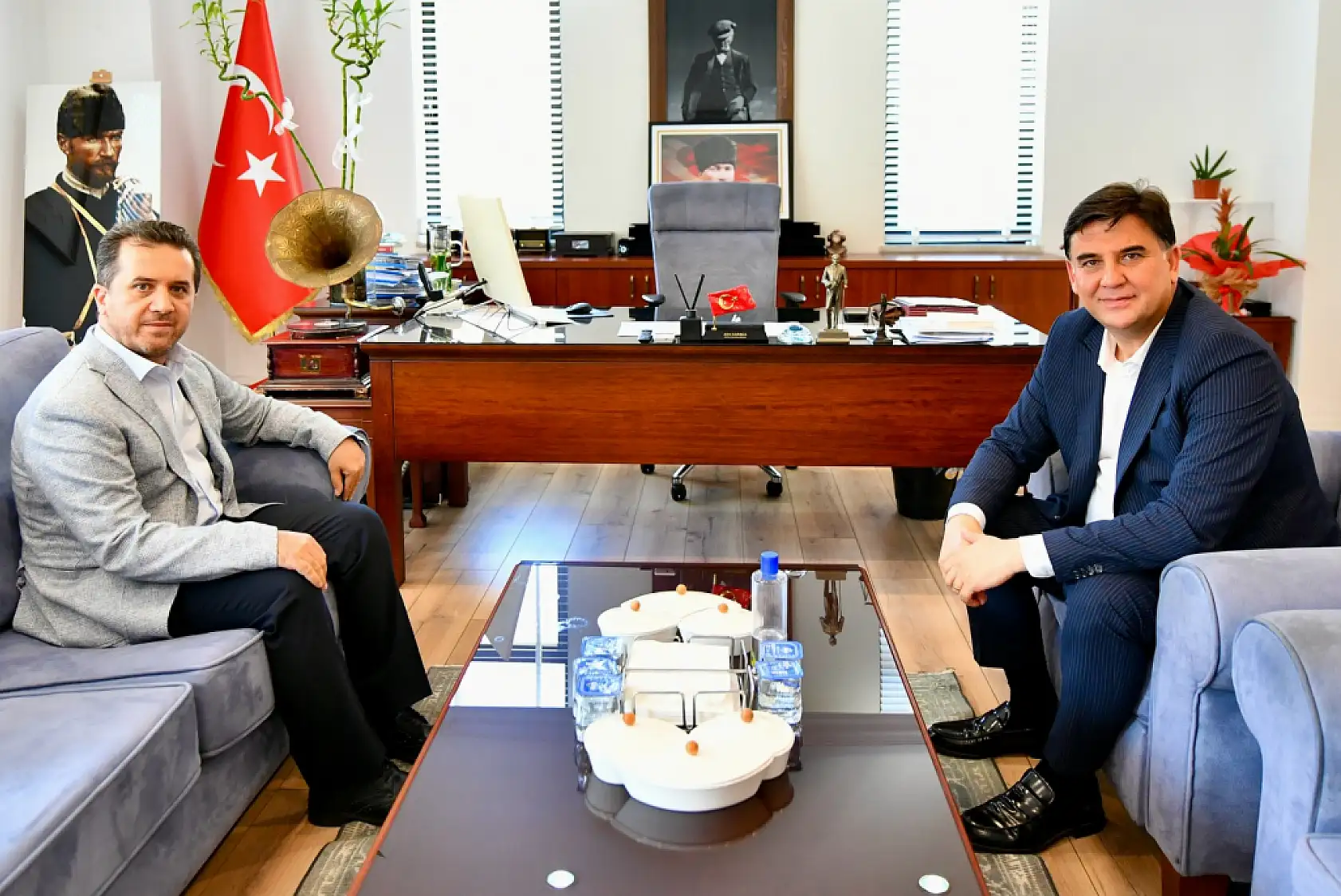 Başkan Karaca'ya Bir Dizi Ziyaret