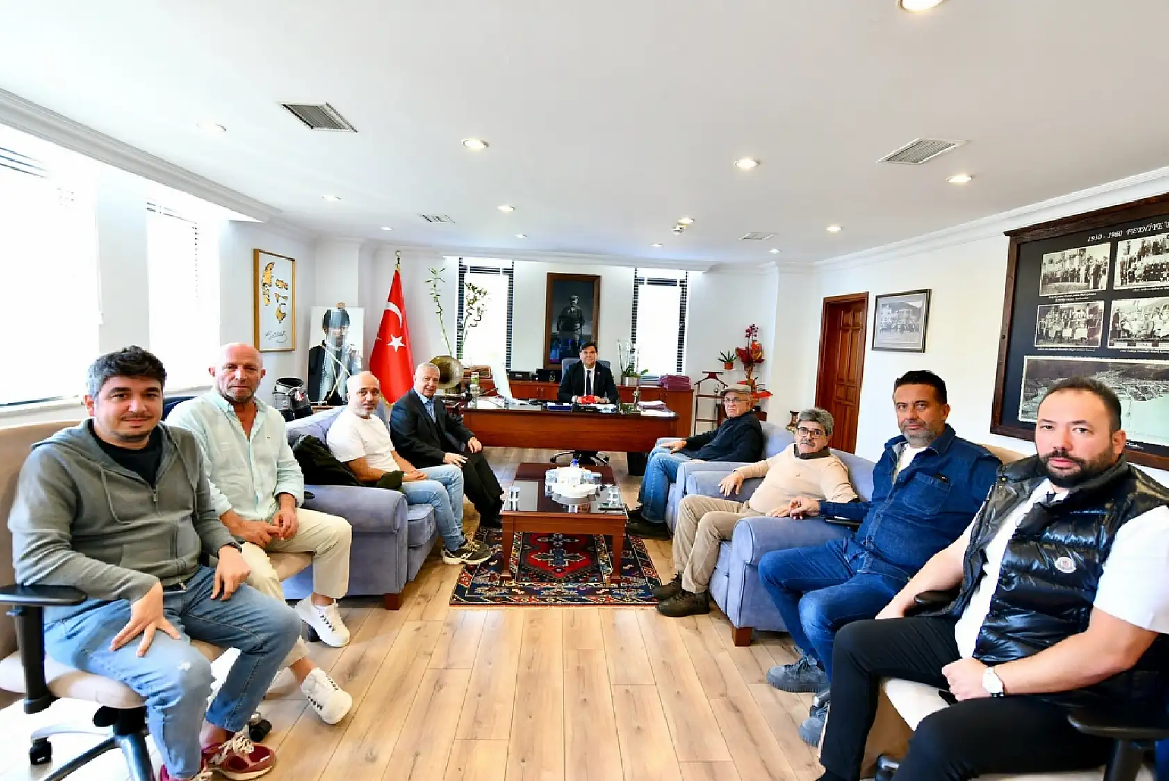 Fethiyespor Yönetiminden Başkan Karaca'ya Anlamlı Ziyaret