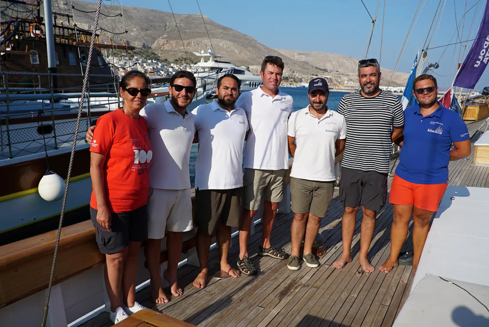 STS Bodrum, 2900 deniz mili yolculuğunun ardından Bodrum'a döndü