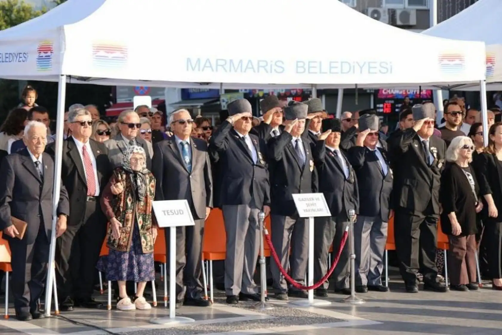 Marmaris'te 10 Kasım Anma Töreni