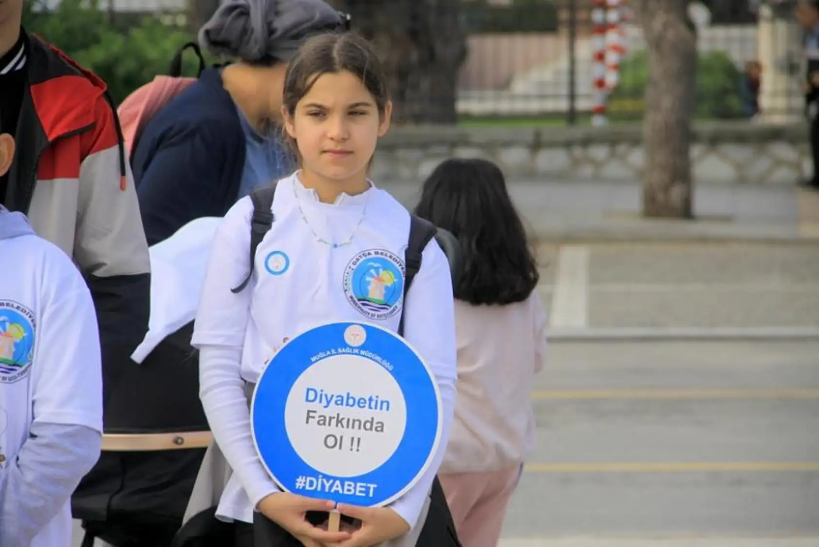 Diyabetliler Derneği'nden çelenk sunma töreni