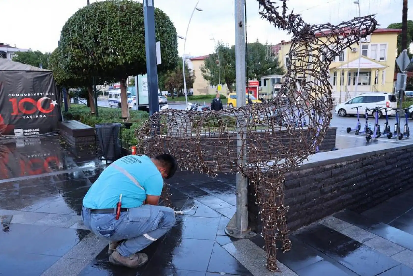 Yeni yıl hazırlıkları tamamlandı