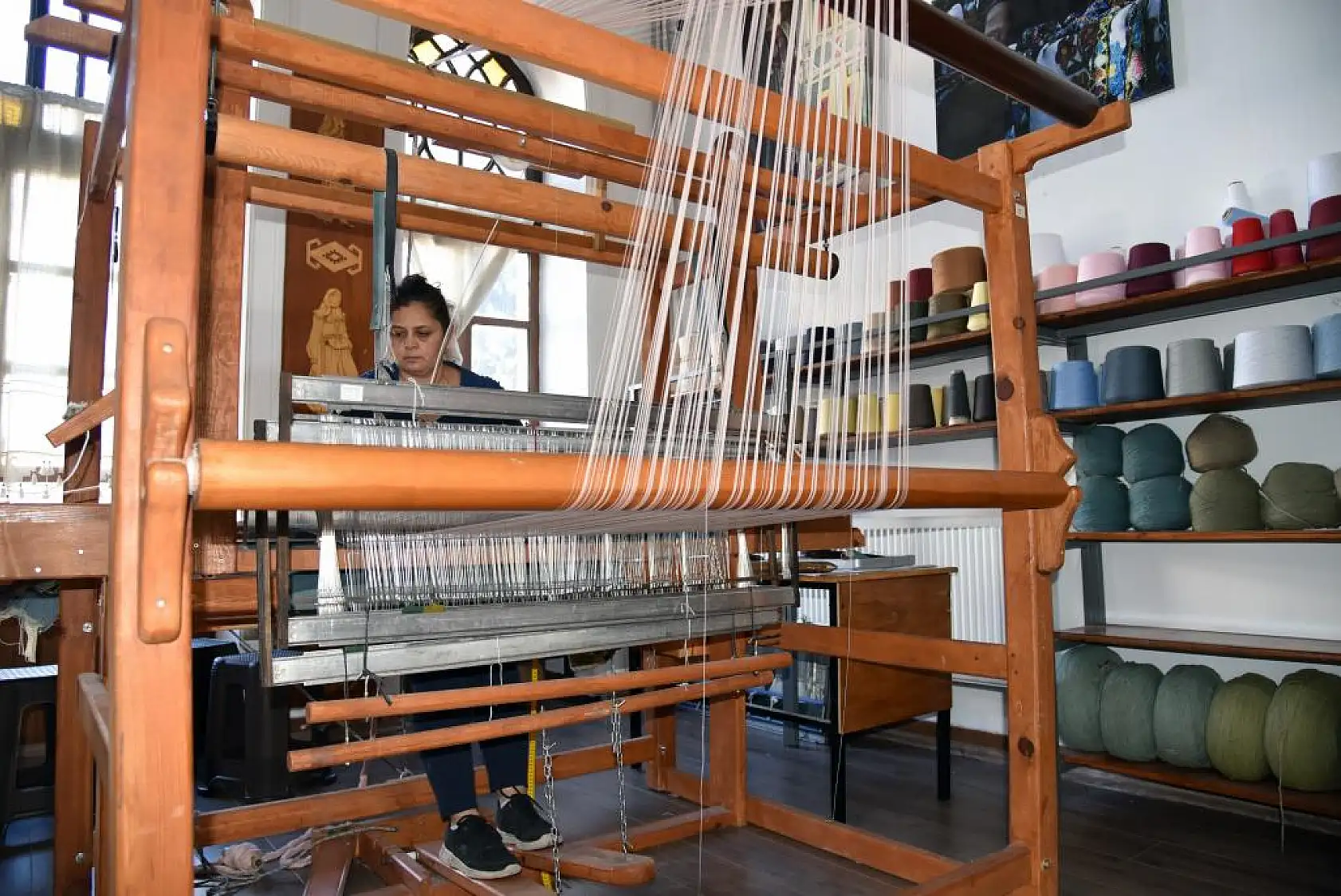 Geleneksel dokumalar yaşatılıyor