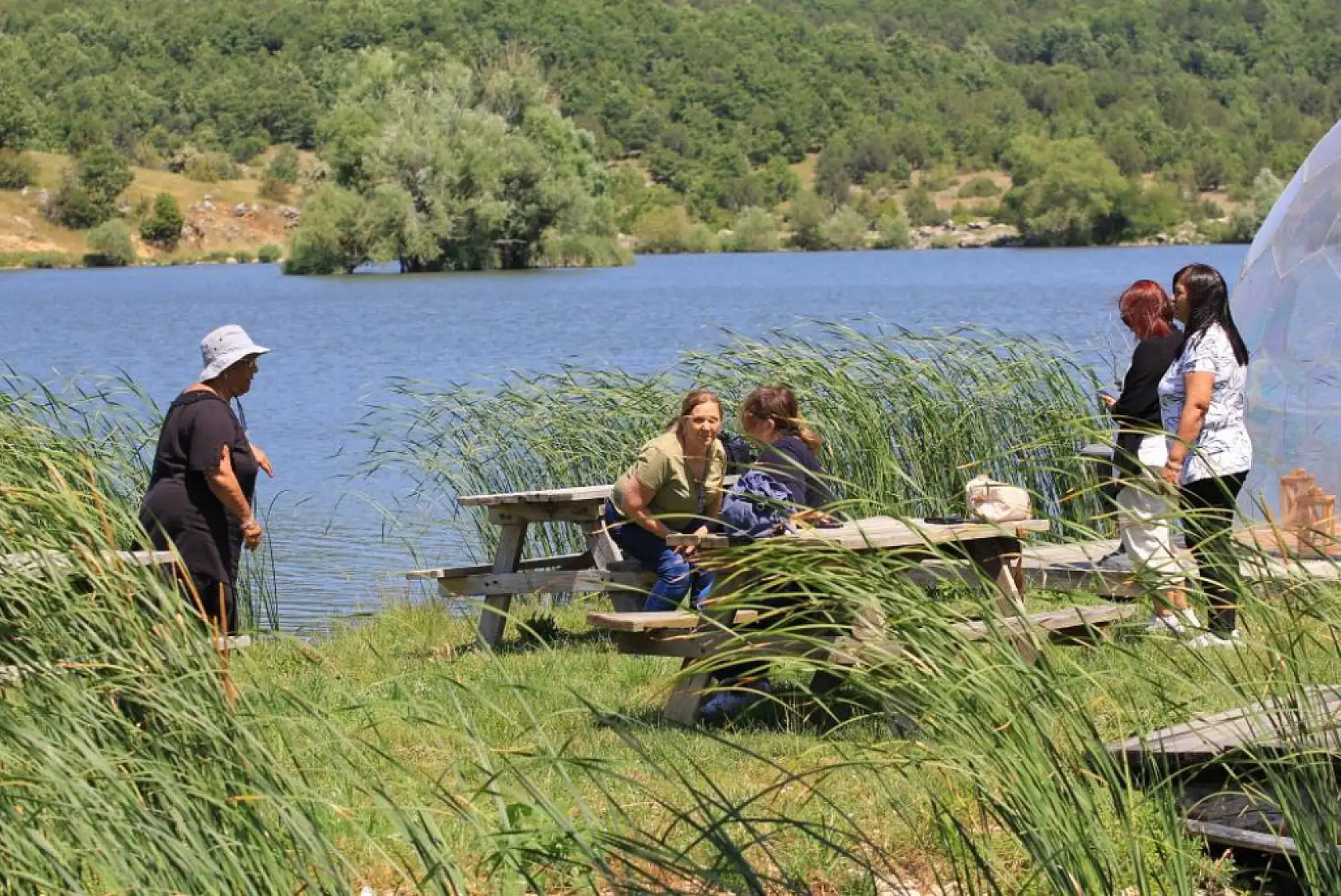 Babaannesinin tarlasına tesis kurdu Kuveyt ve Katarlıları konuk ediyor