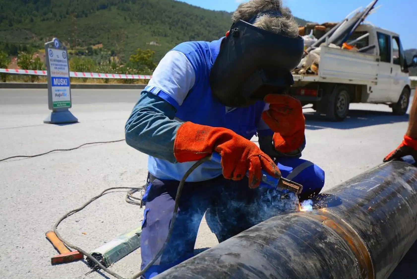 MUSKİ, Bodrum'da günlük 40 arızaya müdahale ediyor