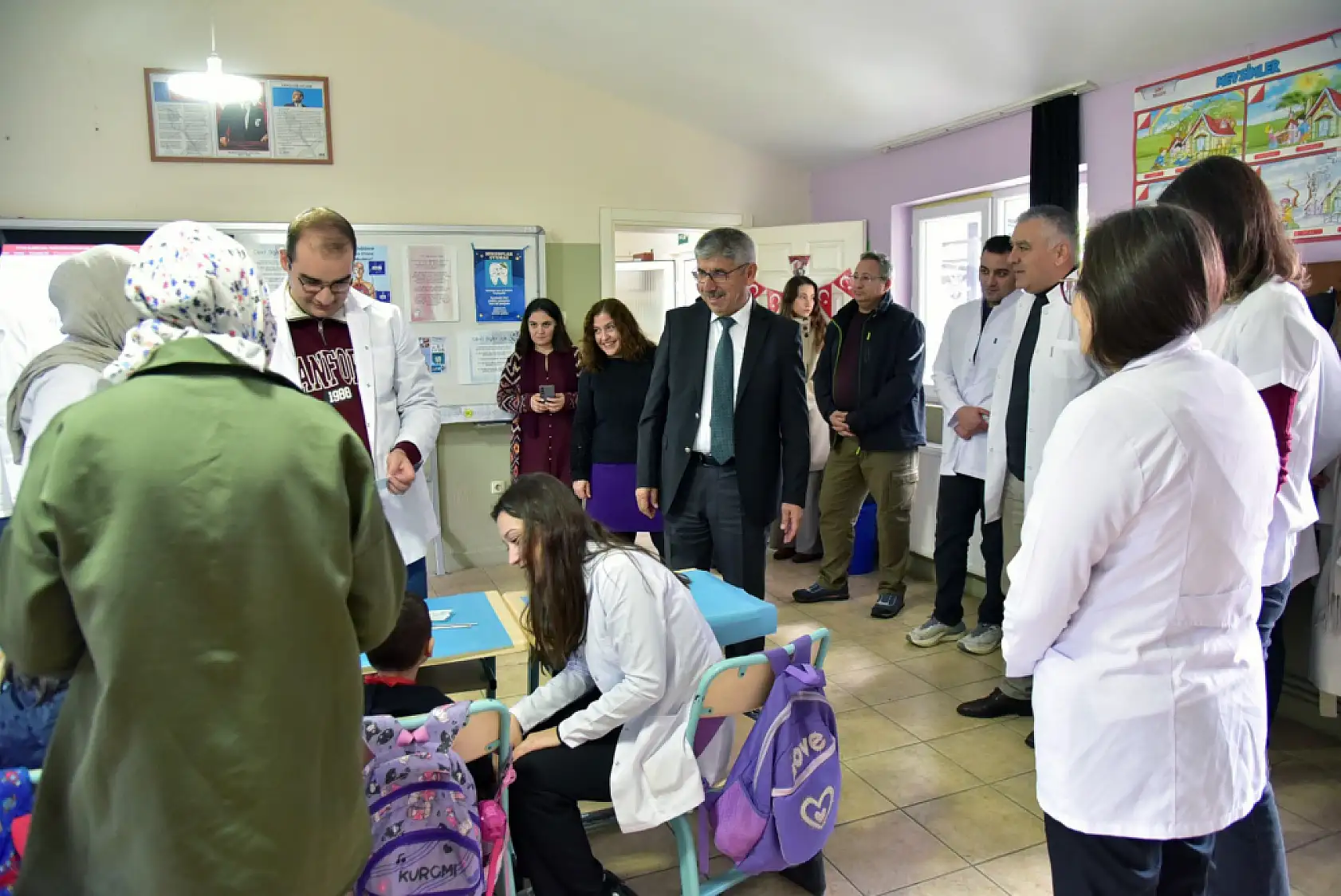 MSKÜ Ula'da öğrenci ve velilerle biraraya geldi