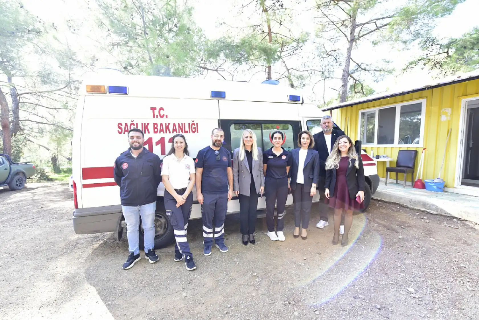 İl Sağlık Müdürü Akça'dan Datça'daki Sağlık Tesislerine İnceleme