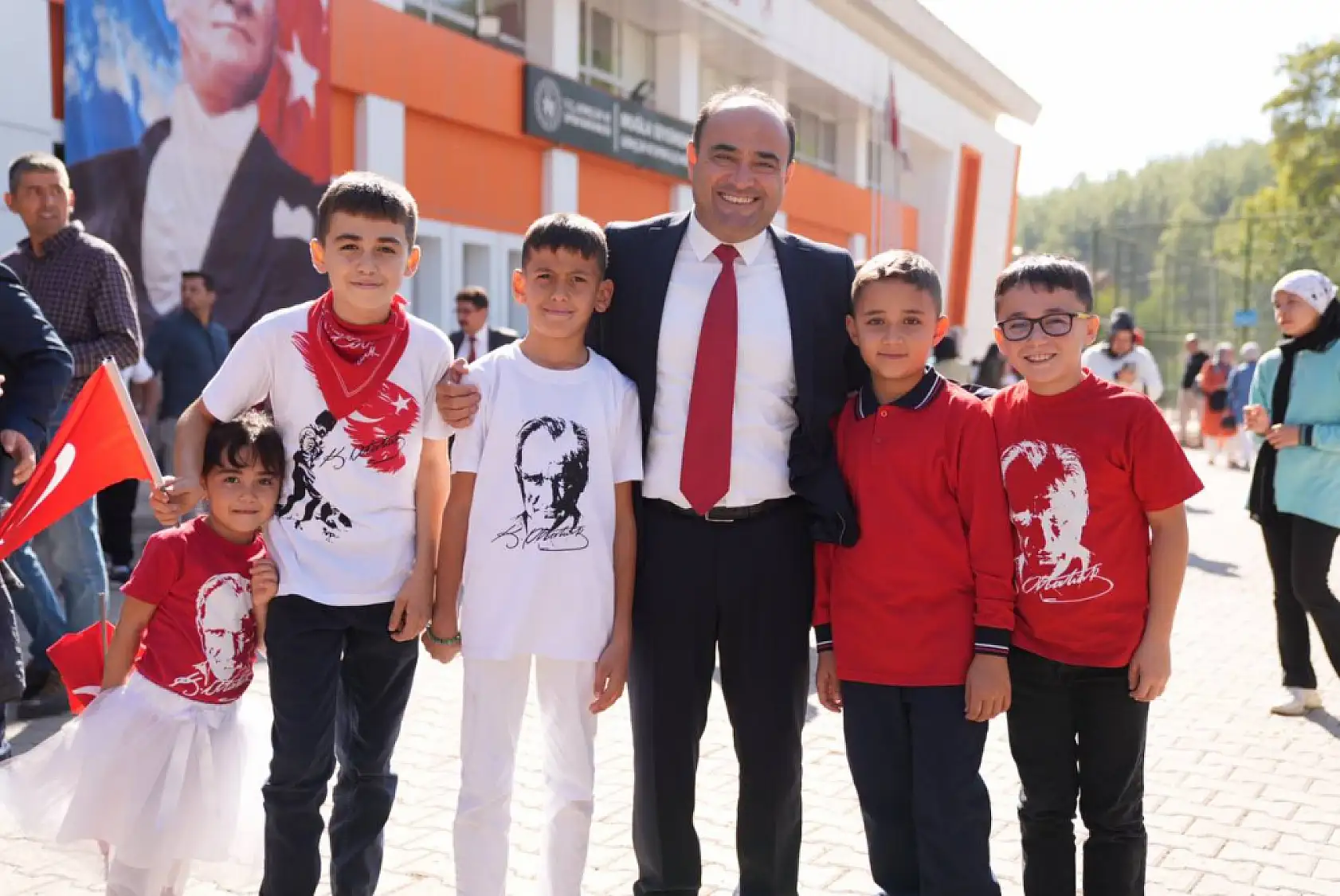 Cumhuriyet Bayramı Seydikemer İlçesinde de Coşkuyla Kutlandı