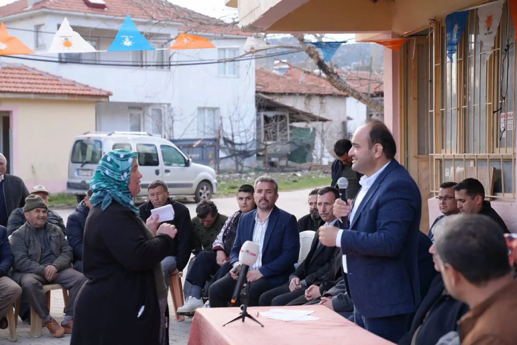Akdenizli, Seçim Çalışmalarına Yayla Mahallelerinde Devam Etti