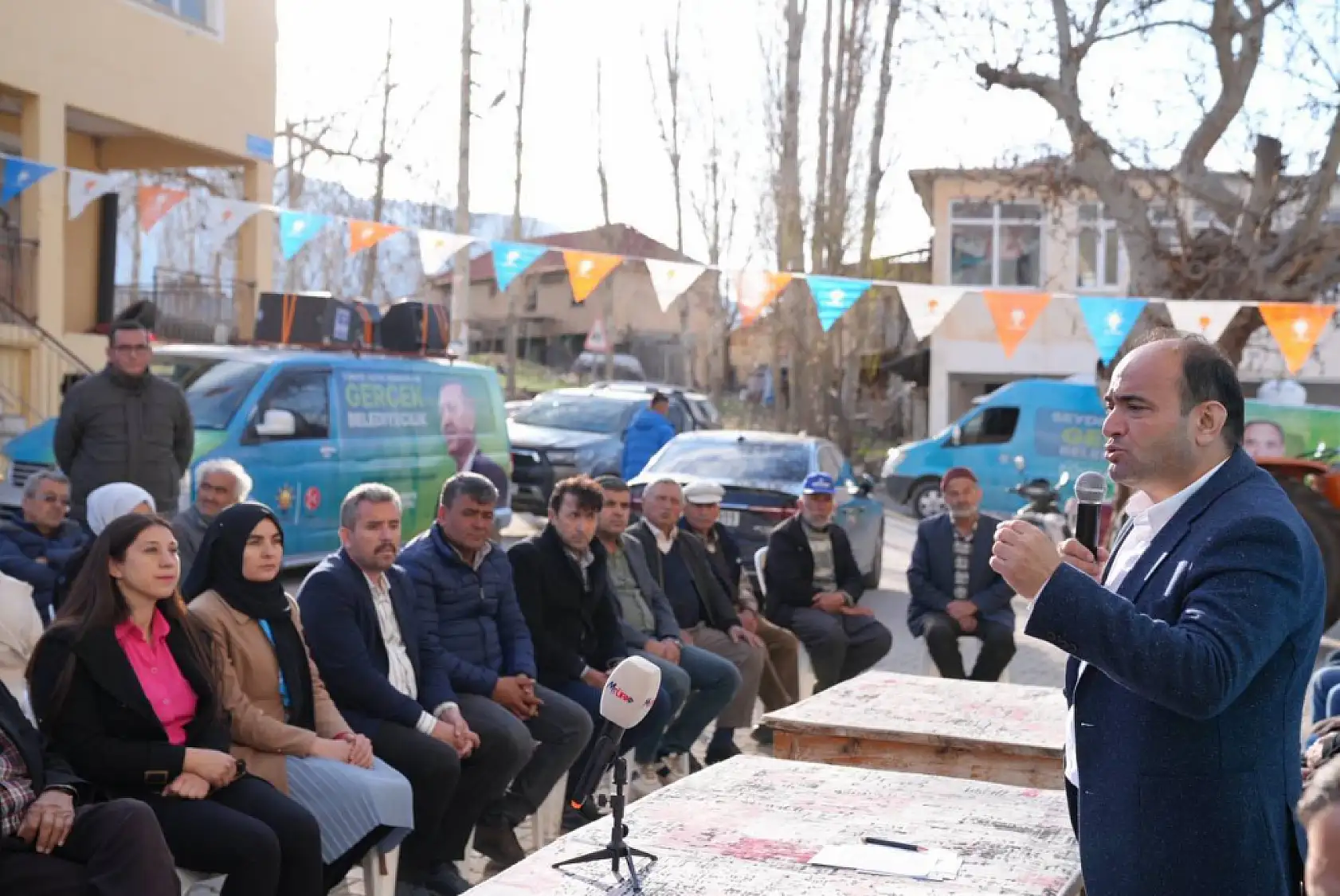 Akdenizli, Seçim Çalışmalarına Yayla Mahallelerinde Devam Etti