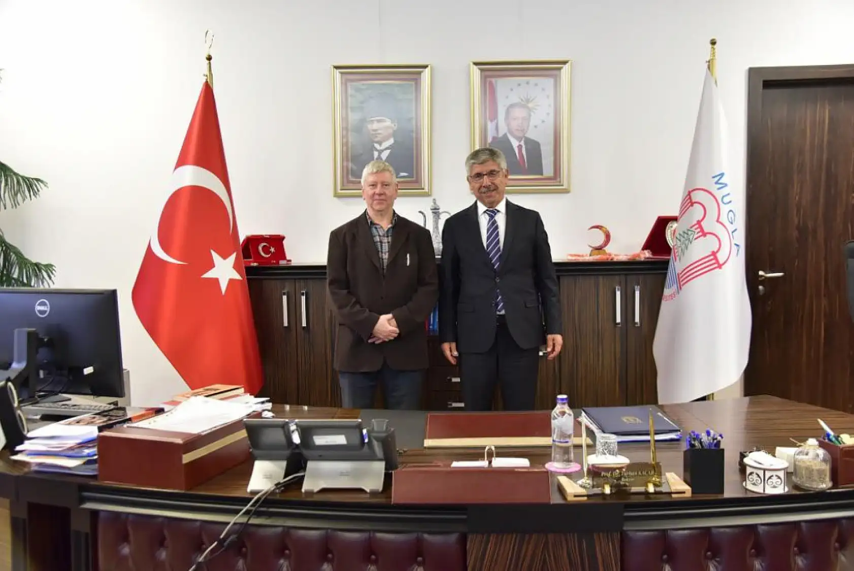 MSKÜ, Ünlü Tarihçi Prof. Dr. John Haldon'u ağırladı