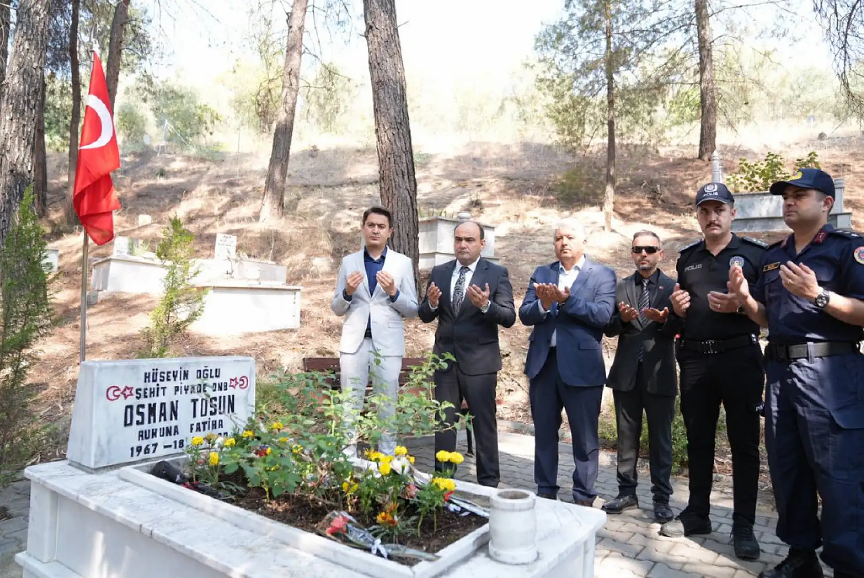 Seydikemer'de Şehit ve Gazilerimiz Unutulmadı