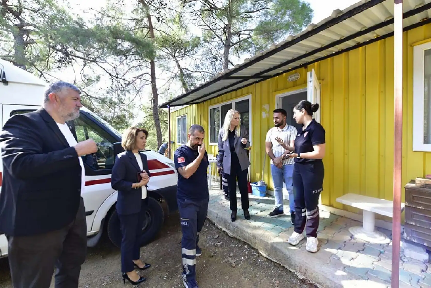 İl Sağlık Müdürü Akça'dan Datça'daki Sağlık Tesislerine İnceleme