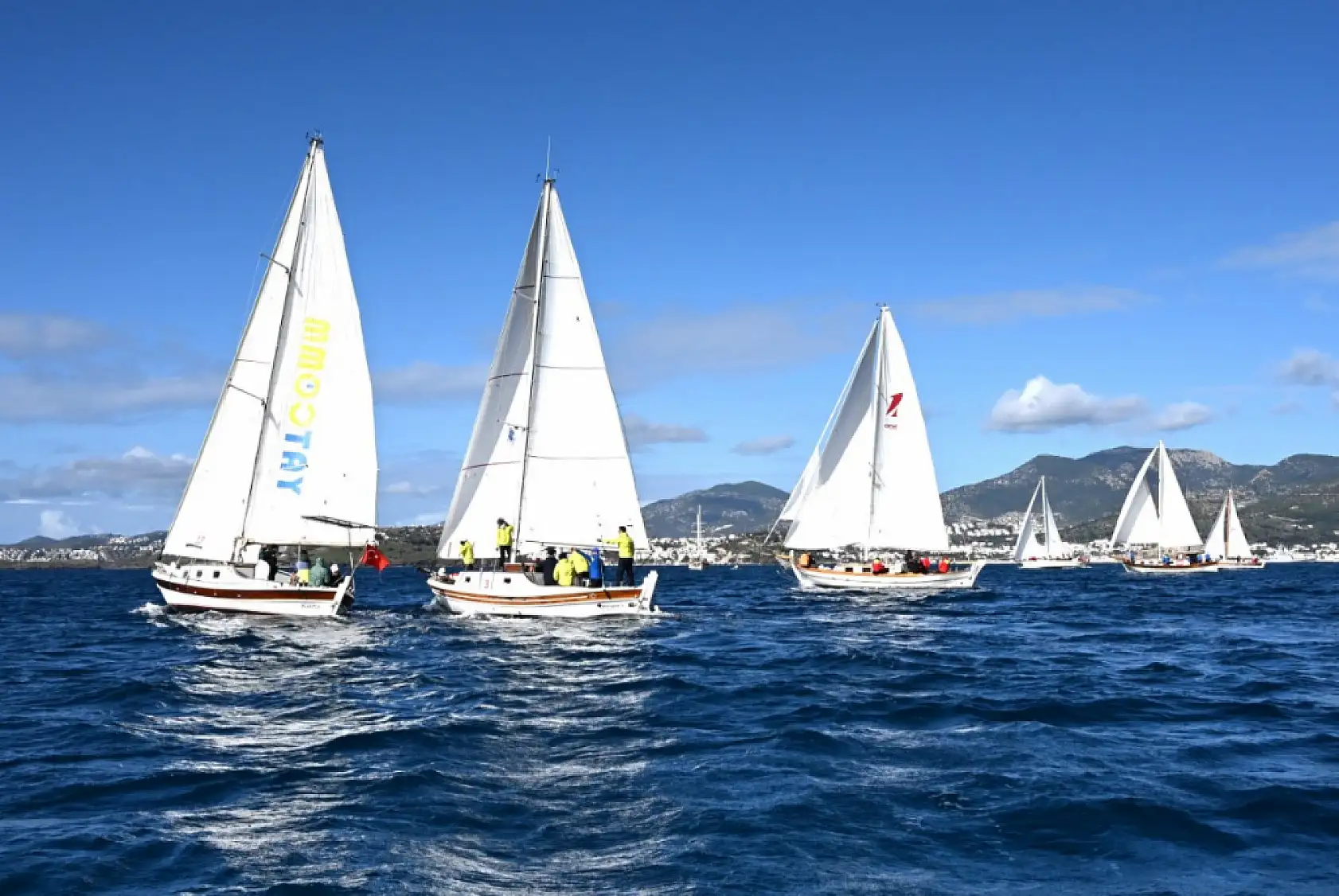 Bodrum'da Tirhandil Cup Kış Trofesi'nin üçüncü etabı başladı