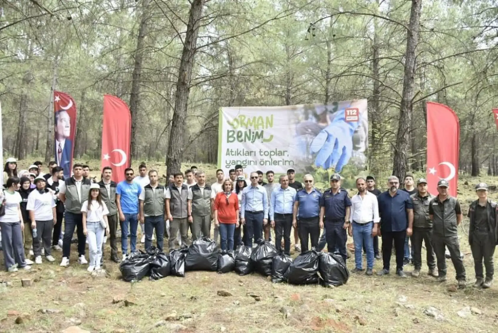 Köyceğiz'de 'Orman Benim' etkinliği yapıldı