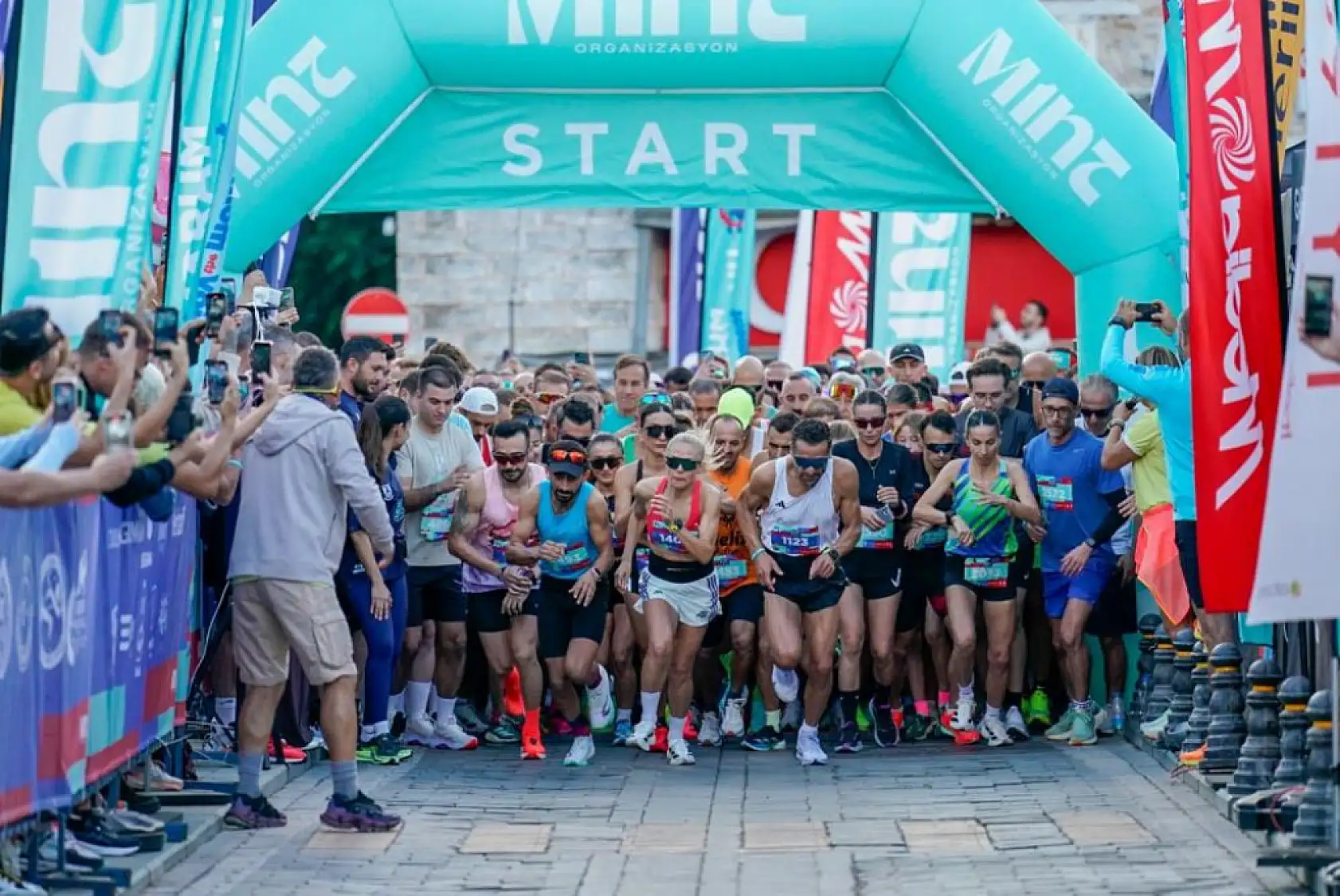 Bodrum'da yarı maraton heyecanı yaşandı