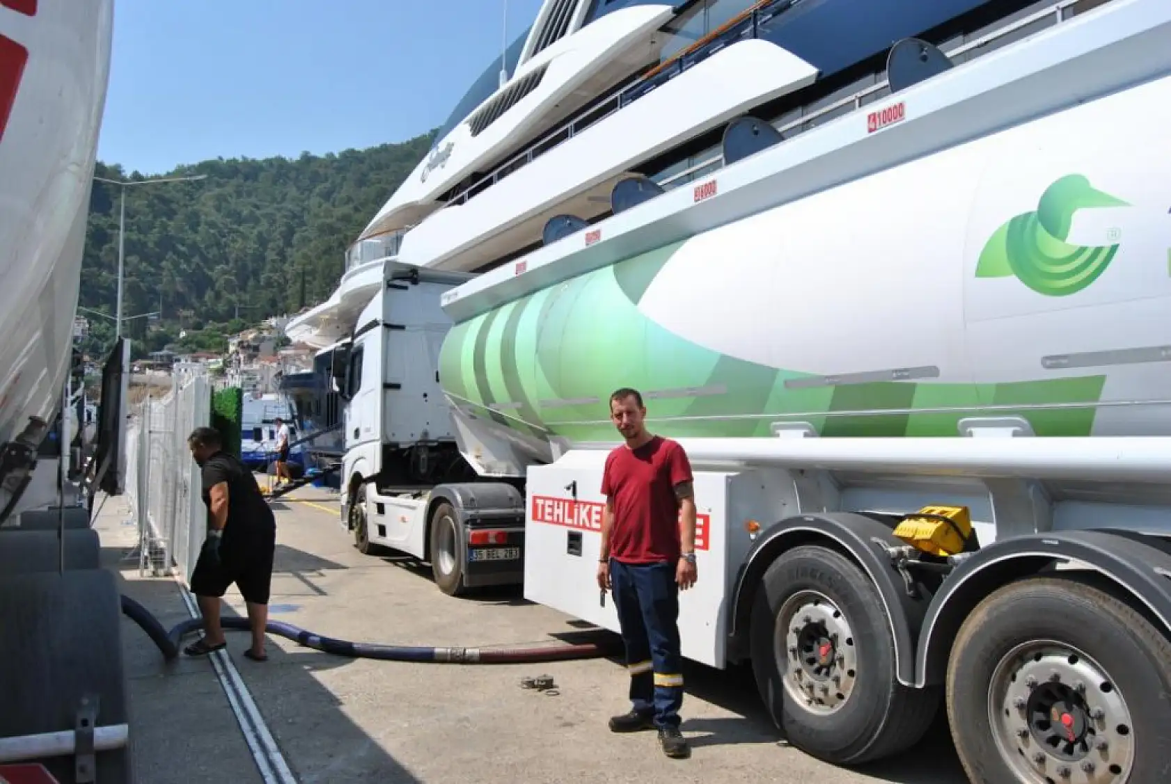 Ultra lüks yat 'Solandge' Fethiye'de