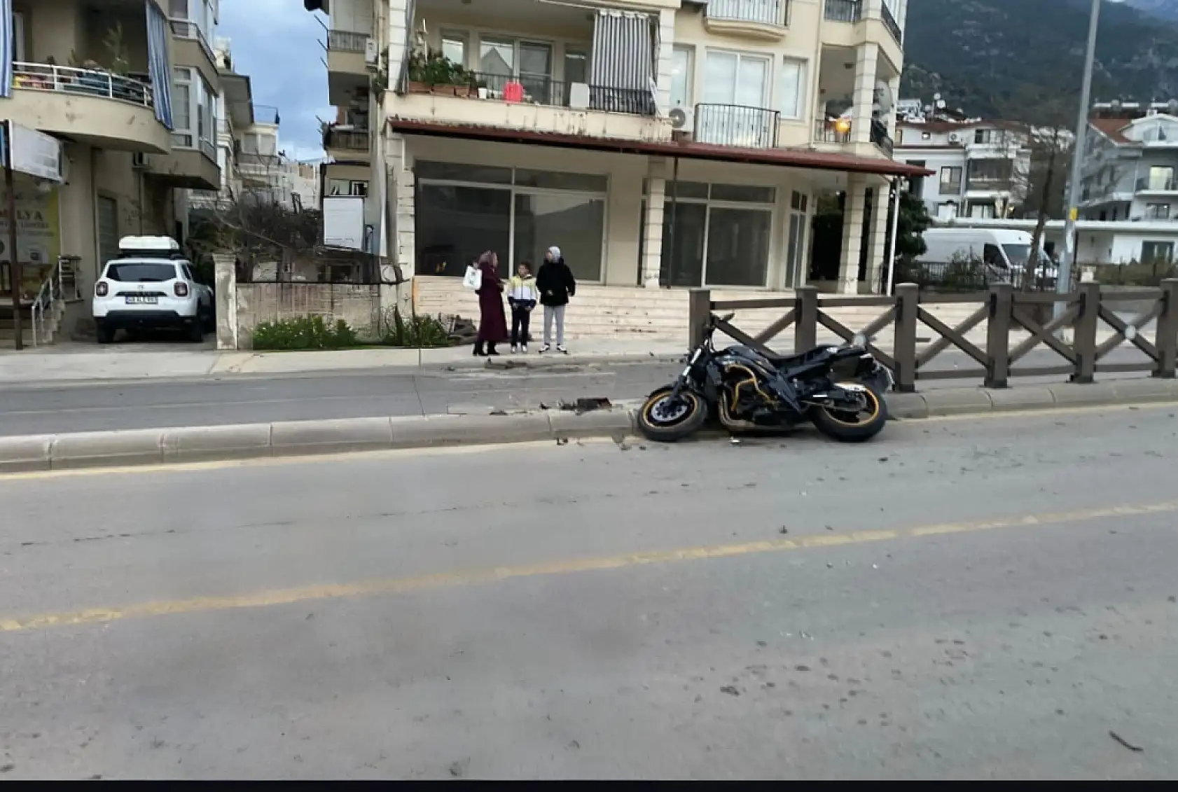 Fethiye'de motosiklet  kazası: Genç sürücü hayatını kaybetti