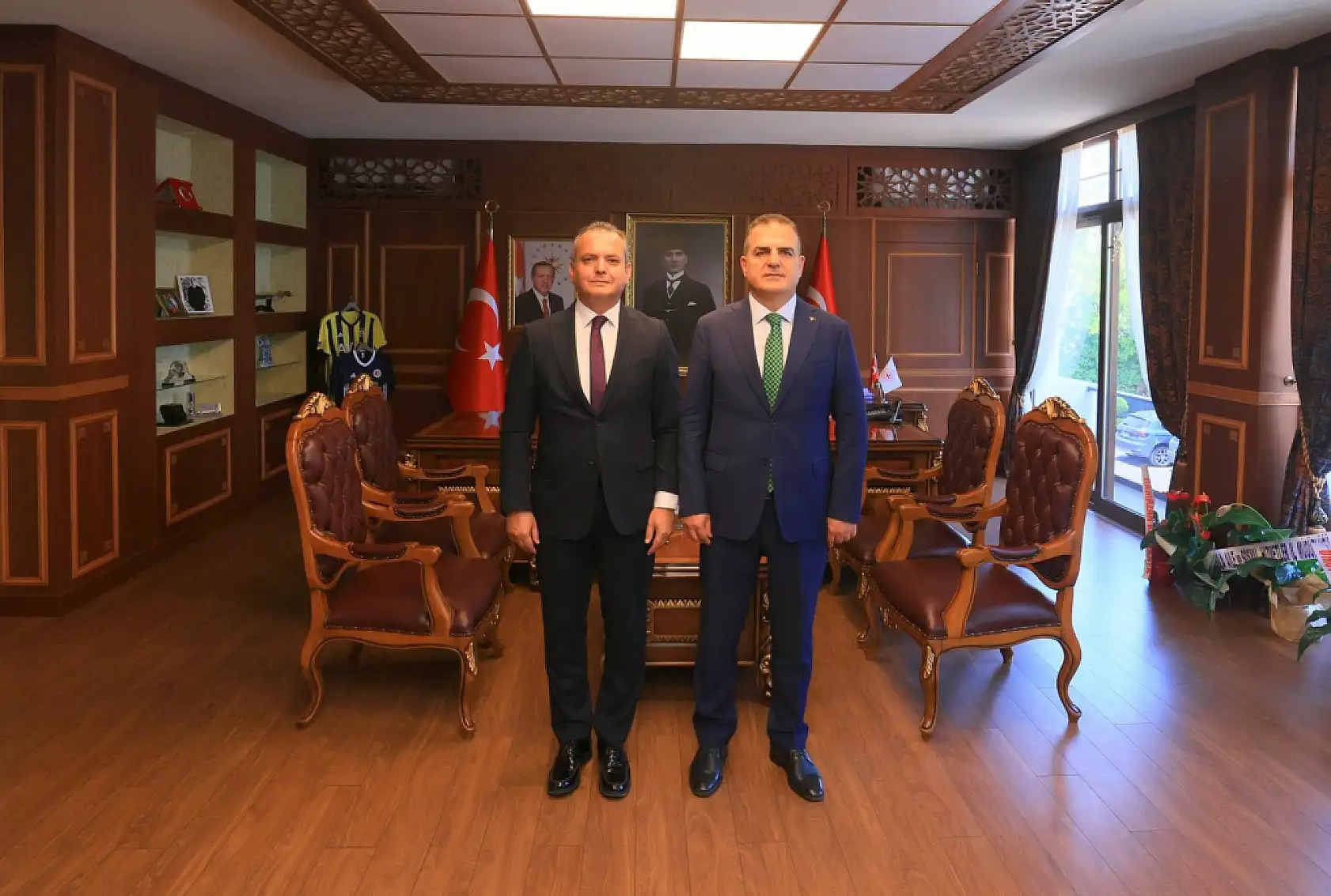 Vali Akbıyık'tan Fethiye Kaymakamı Fatih Akkaya'ya Ziyaret