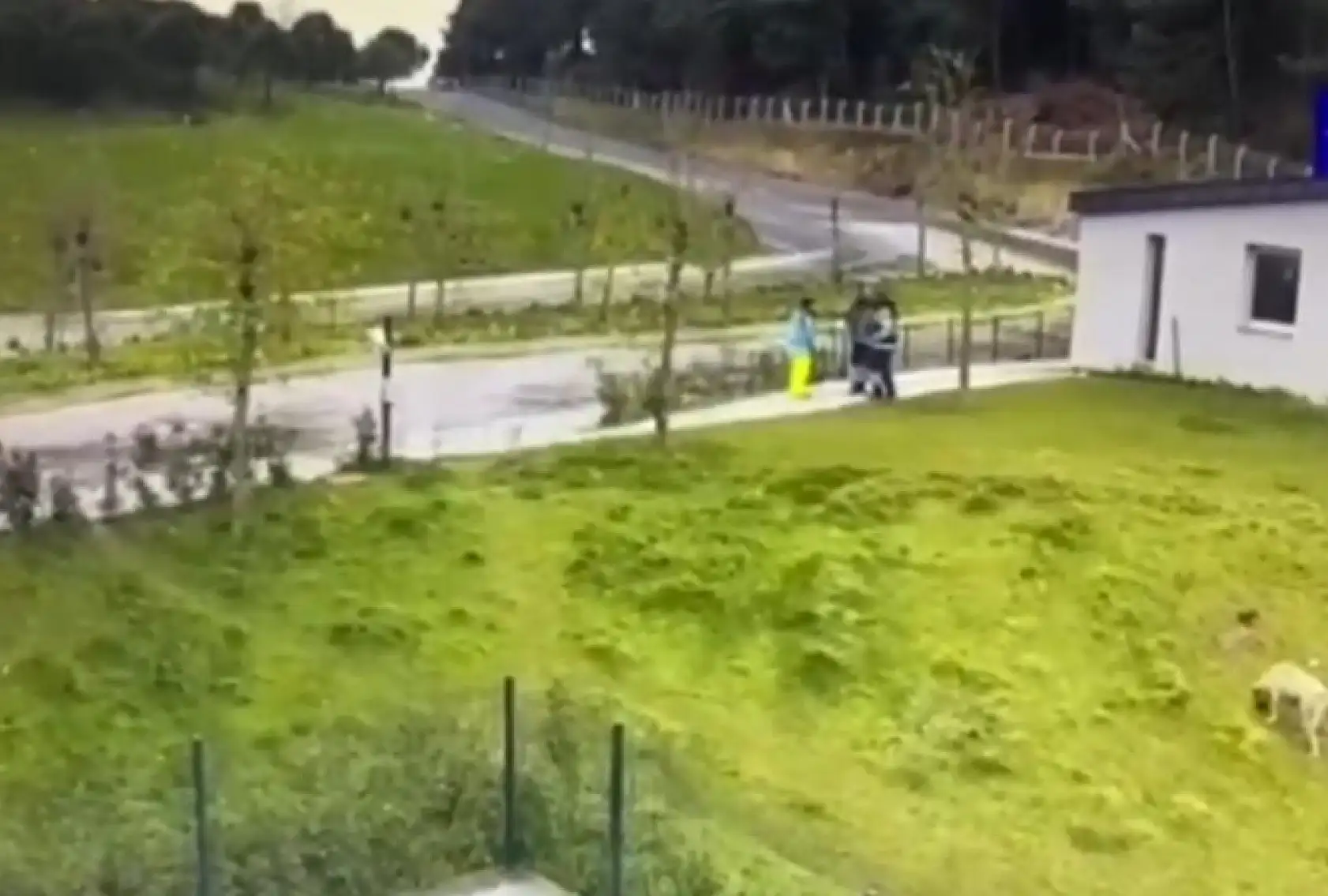 İBB Arıtma Tesisi'nde cinayet görüntüleri kameralara yansıdı