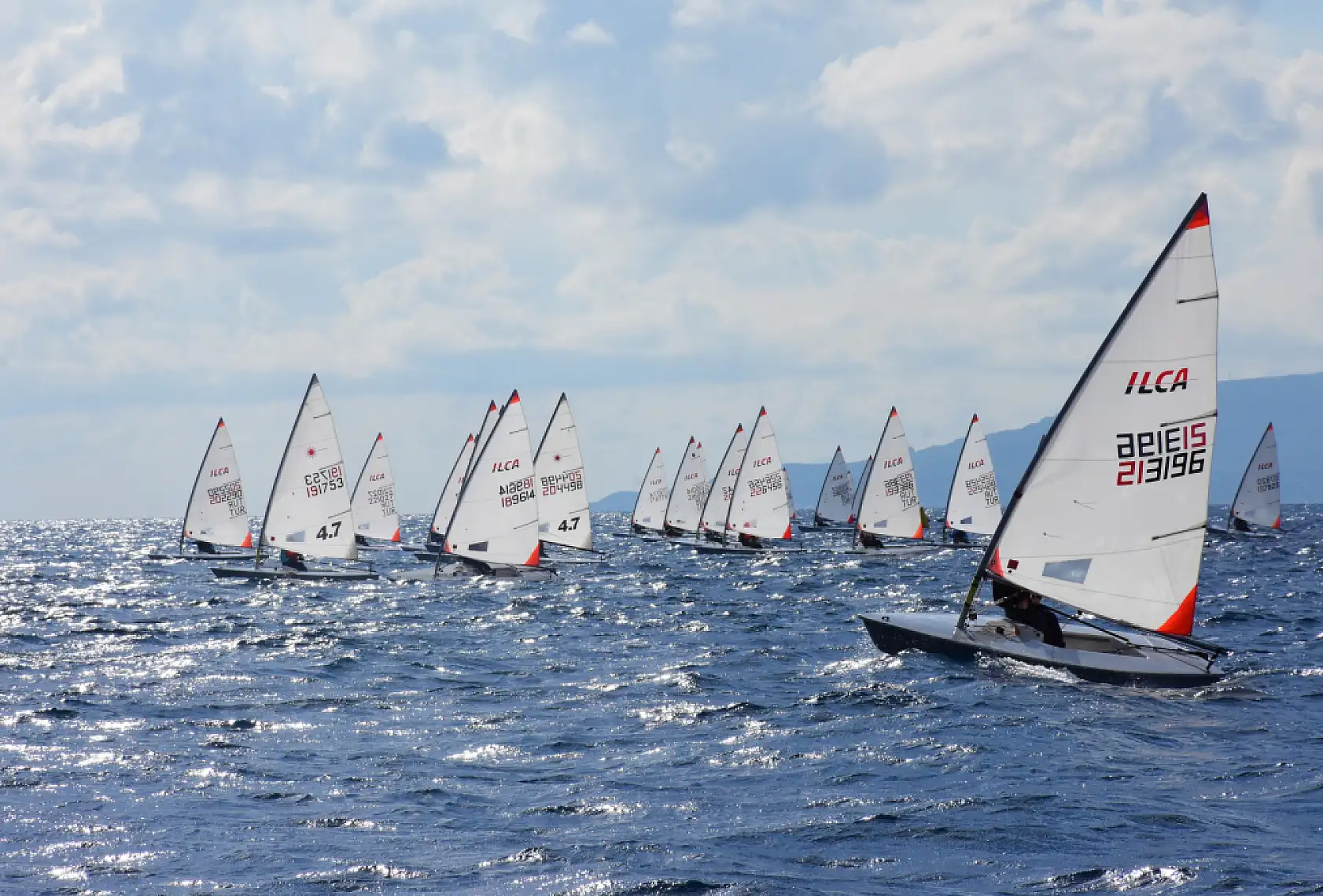 TYF Yelken Ligi'nde ILCA Türkiye Şampiyonası, Bodrum'da başladı
