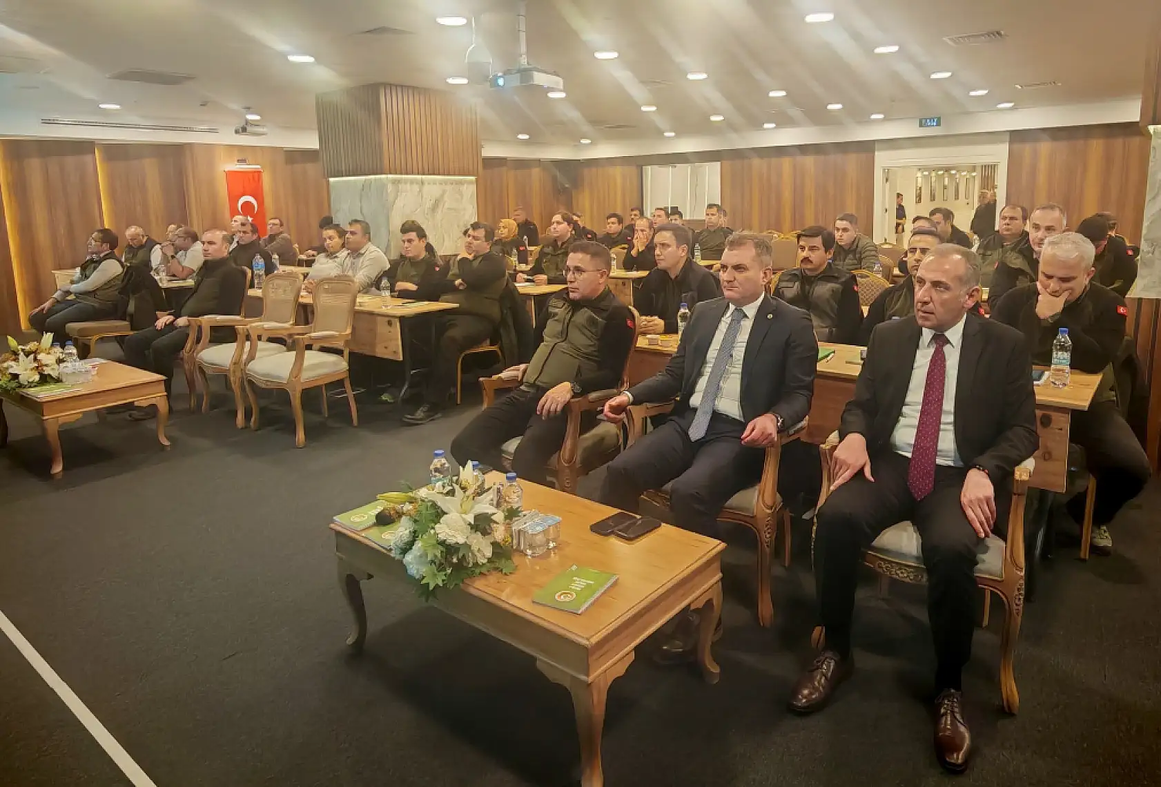 Muğla'da teknik personellere yangın eğitimi verildi