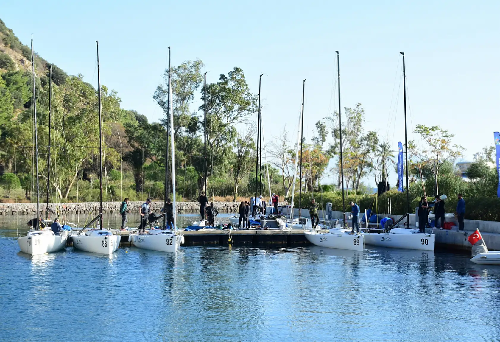 Bodrum'da Kuşak ve Yol Uluslararası Yelken Yarışları heyecanı yaşanacak