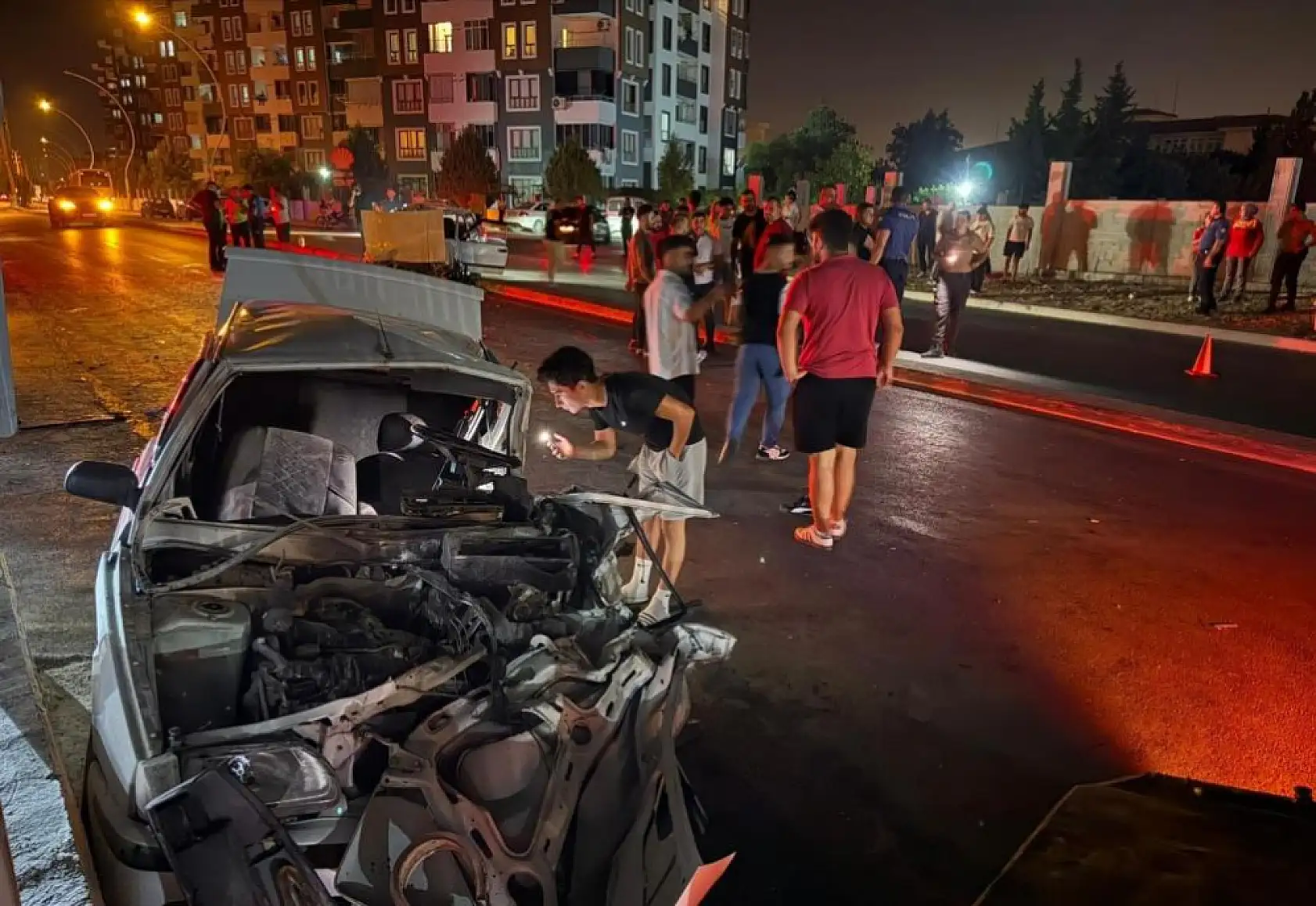 Feci Trafik Kazası: 3 Araç Çarpıştı, 1 Kişi Hayatını Kaybetti