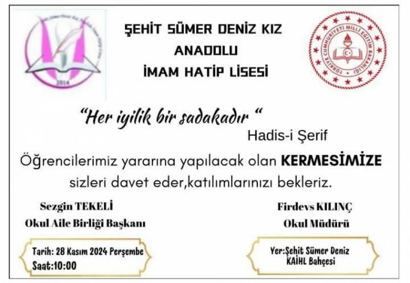 Fethiye'de Öğrenciler Yararına Kermes